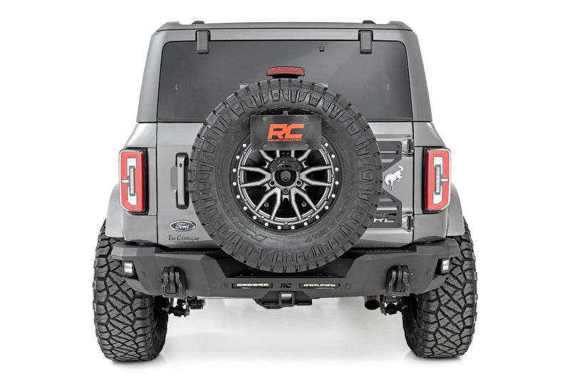 Rear Bumper | Black Series LED | 6" Pair | Slim Line | | Ford Bronco (21-26)
