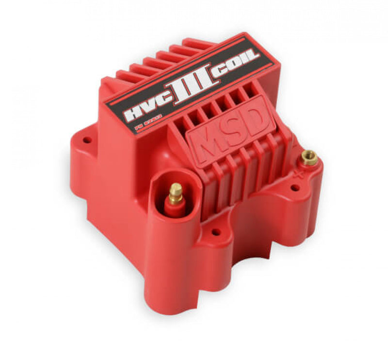 MSD Ignition Coil - HVC-3 Series - Red