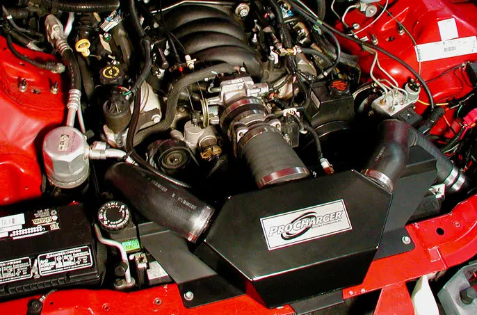 ProCharger LS1 Camaro Firebird HO installed system reference; finish and selected equipment may differ
