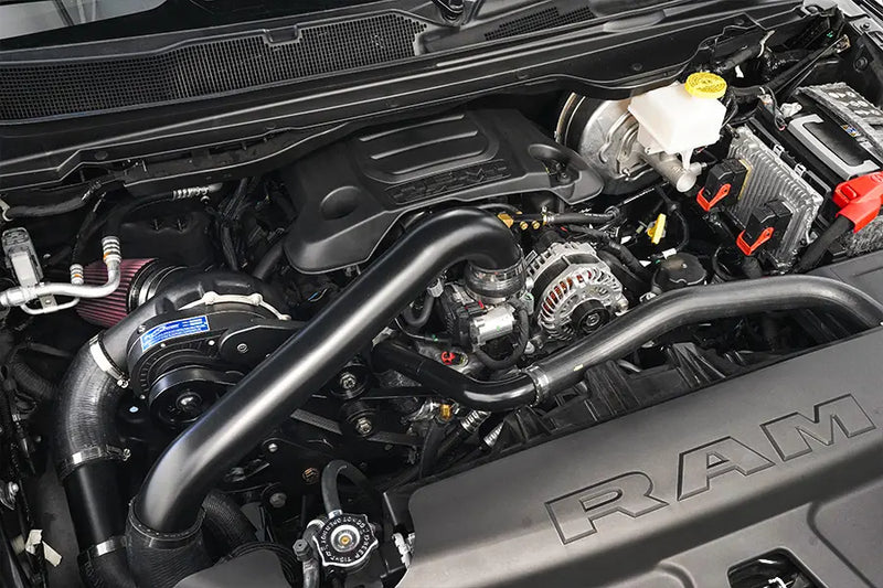 Manufacturer non-eTorque RAM 1500 installation reference; shown hardware and finishes may differ from selected Stage II package.