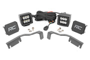 LED Light Kit | Ditch Mount | 2" Black Pair | Spot | Nissan Frontier (22-26)