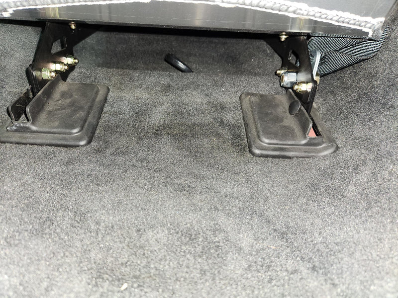 Kirkey 55 and 38 Series Seat Mounts for 1979-2003 Fox body, SN95 Mustang, 1980-1988 Cougar and Thunderbird, Fairmont