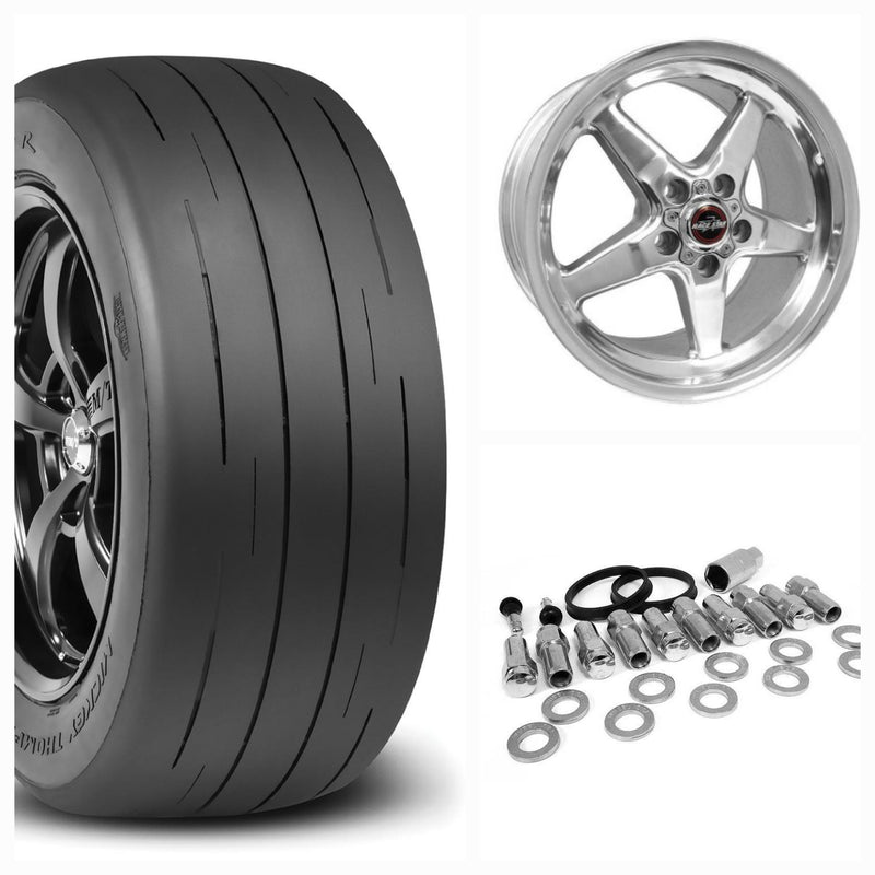 SMG Direct Fit Drag Packs - 2010+ / 2016+ Camaro SS/LT1/ZL1 17x10 Racestar /Mickey Thompson