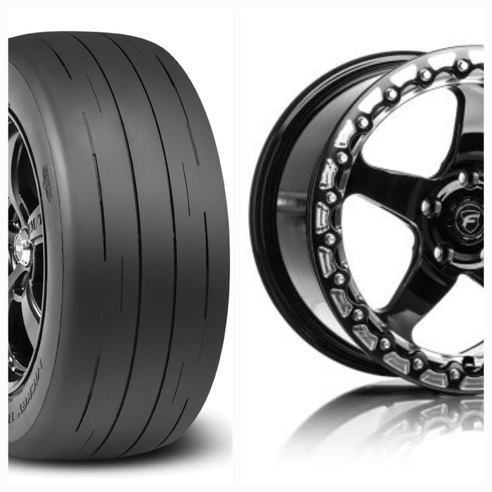 SMG Direct Fit Drag Packs - 2016+ Camaro SS/LT1/ZL1 17x10 Forgestar D5/F14 BEADLOCKS/Mickey Thompson