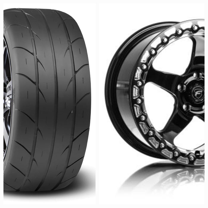 SMG Direct Fit Drag Packs - 2016+ Camaro SS/LT1/ZL1 17x10 Forgestar D5/F14 BEADLOCKS/Mickey Thompson