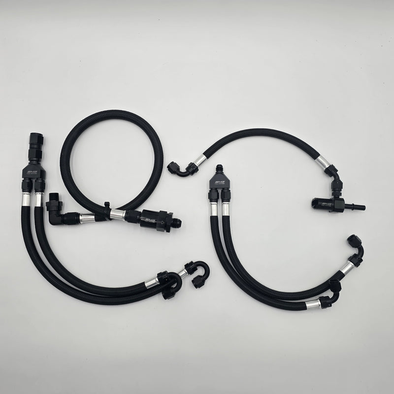 SMG Corvette C7 LTx Port Injection Inline Twin Pump - Solid State PWM Control - Direct Motive Reflex Integration