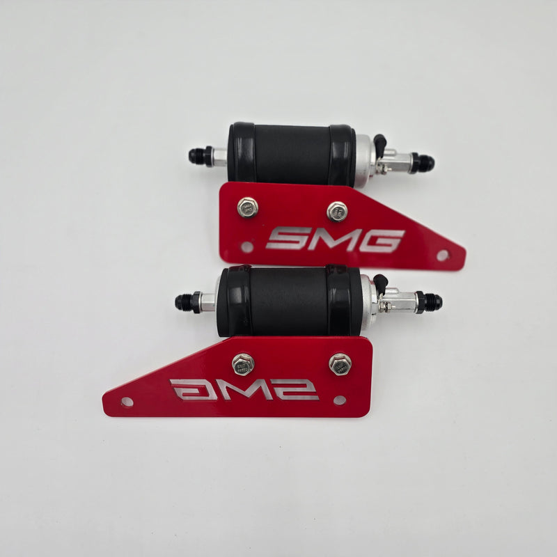 SMG 6th Gen Camaro/CTSv3 LTx Port Injection Inline Twin Pump - Solid State PWM Control - Direct Motive Reflex Integration