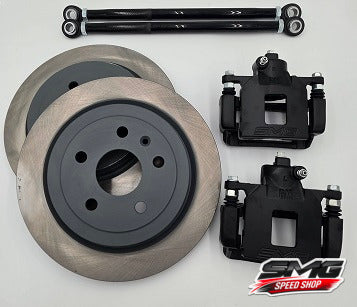 SMG Alpha Platform 15" Rear Drag Brake Conversion Kit | Camaro SS, LT1, ZL1, CTS, CTS-V & ATS-V