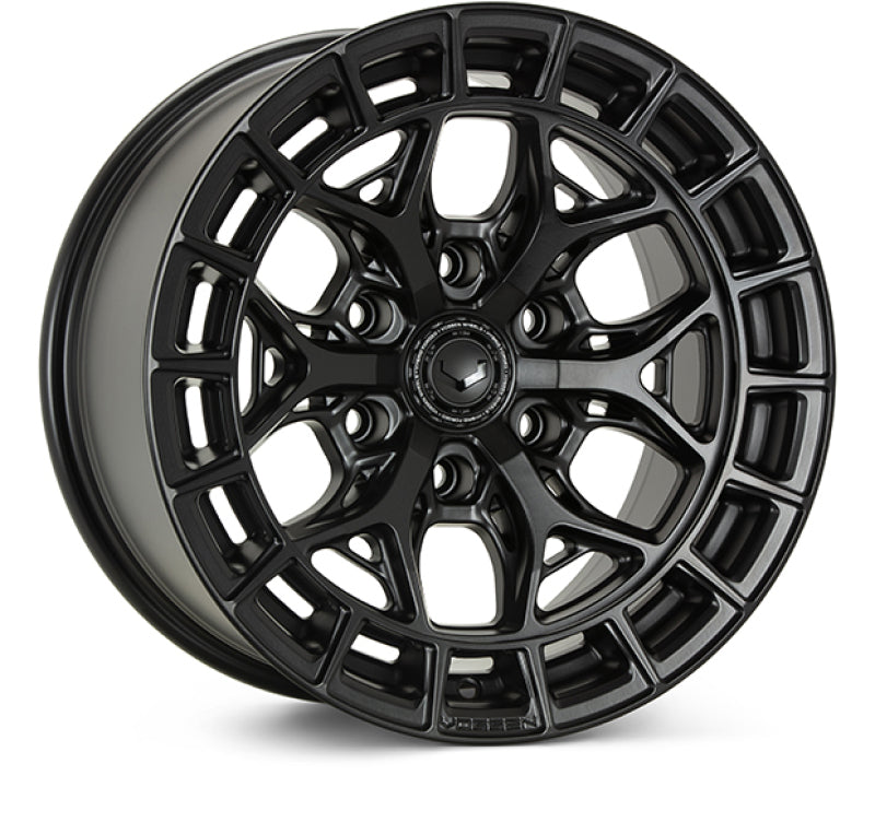 Vossen HFX-6 22x10 - 6x135 - ET-18 - Super Deep - 87.1 - Satin Black Wheel