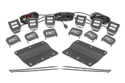 LED Light Kit | Fog Mount | Triple 2" Black Pair | Spot/Flood | Ford Bronco (21-26)