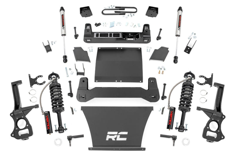 6 Inch Lift Kit | Mono Leaf Rear | Vertex/V2 | Chevy Silverado 1500 (25-26)