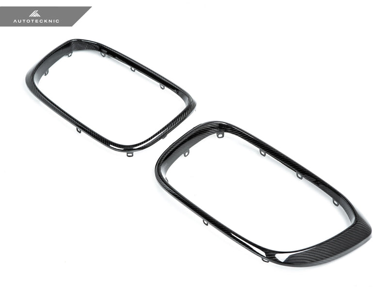 AutoTecknic Replacement Dry Carbon Grille Surround Set - F97 X3M | F98 X4M