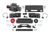 Hidden Winch Mount | White SAE | PRO1200S | Toyota Land Cruiser 4WD (24-25)