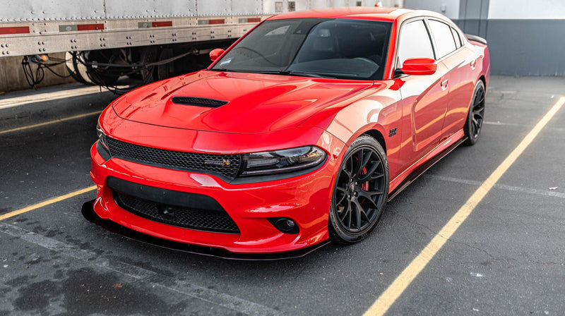 2015-2022 Dodge Charger Front Splitter V1 (Scatpack/Hellcat/Daytona)