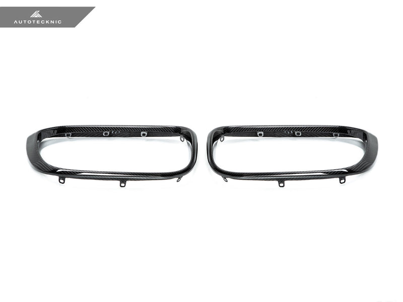 AutoTecknic Replacement Dry Carbon Grille Surround Set - F97 X3M | F98 X4M