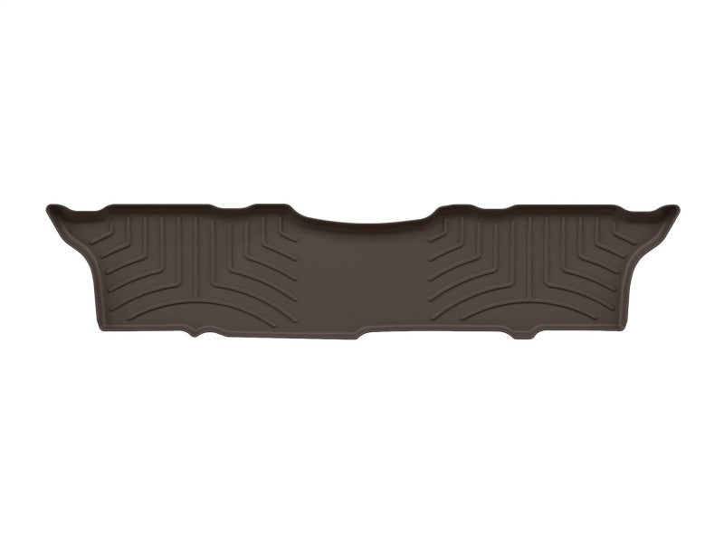 WeatherTech 25-26 Cadillac Escalade/Escalade V 2nd Row Bench Rear FloorLiner HP - Cocoa