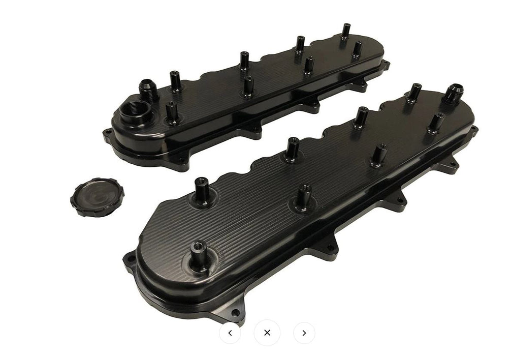 Speed Engineering LTx BILLET VALVE COVERS| ( Fits LT1, LT2, LT4 ENGINES) Camaro, Corvette, Cts-V, Silverado, Sierra