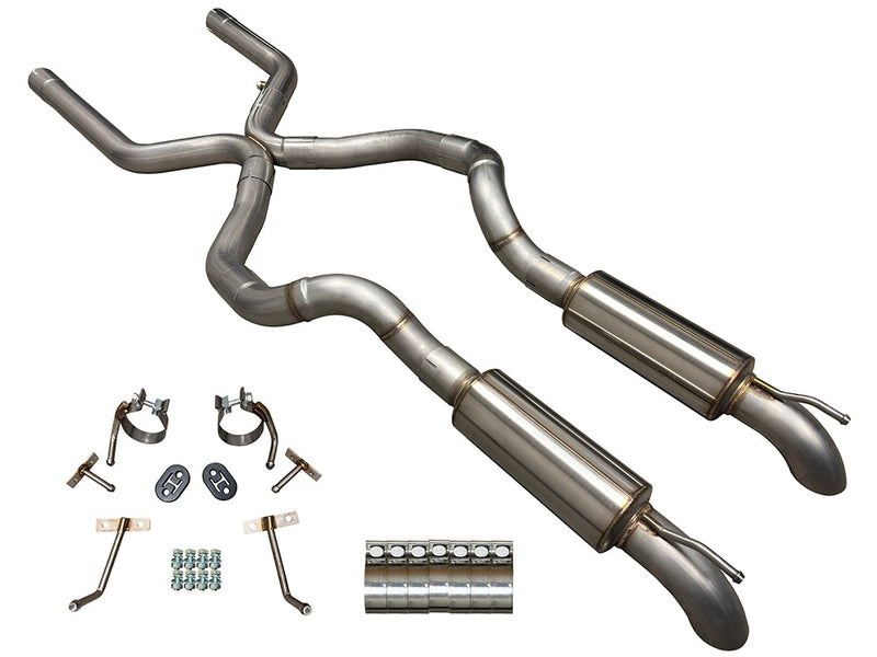 Speed Engineering C10 True Dual Exhaust 1963-1972 LS/LT Swap Axle Exit