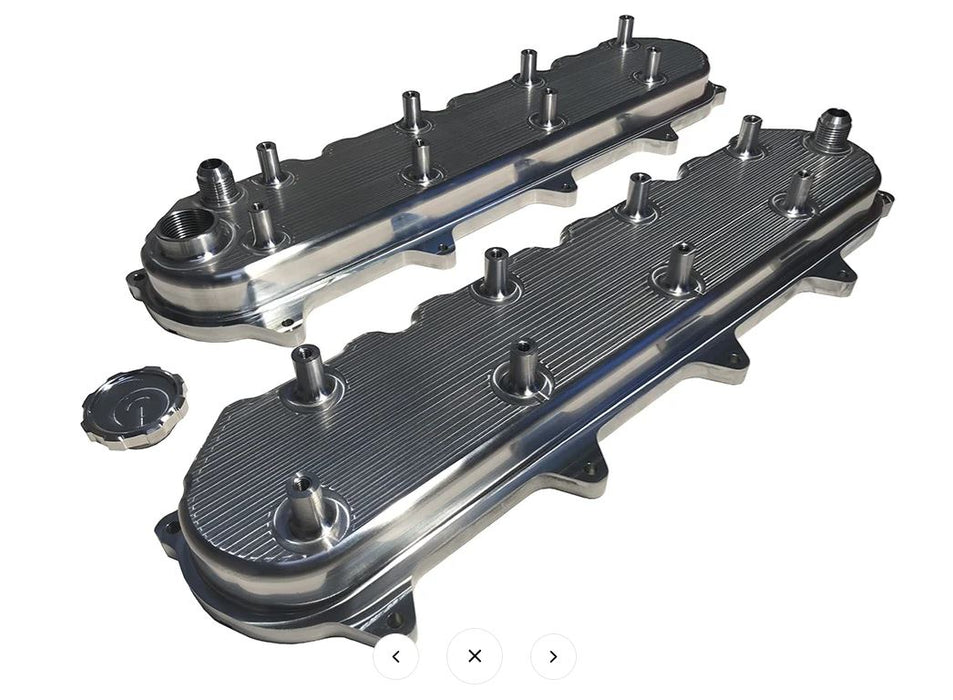 Speed Engineering LTx BILLET VALVE COVERS| ( Fits LT1, LT2, LT4 ENGINES) Camaro, Corvette, Cts-V, Silverado, Sierra