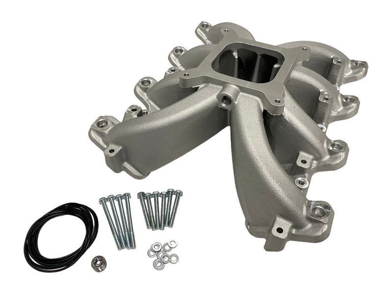 Speed Engineering LS rectangular-port single-plane mid-rise intake manifold, SKU 26-1084