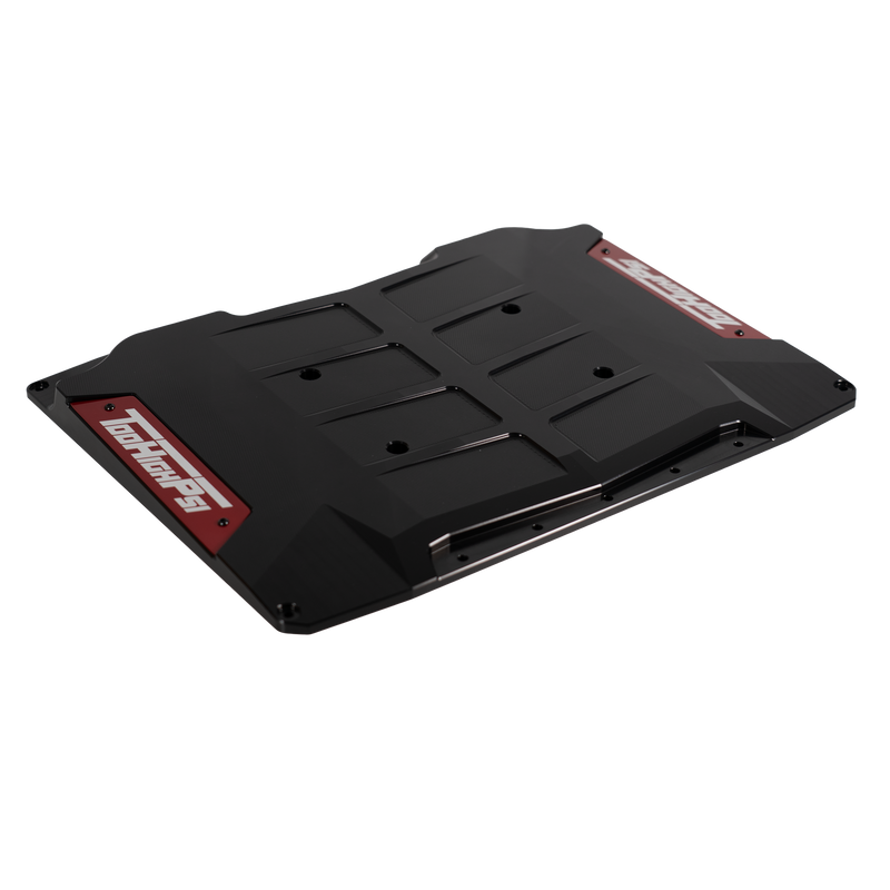 Black anodized TooHighPsi Magnuson 2650 lid
