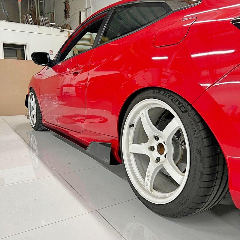 2016-2021 Honda Civic Side Skirt Extension V4 ( Coupe )
