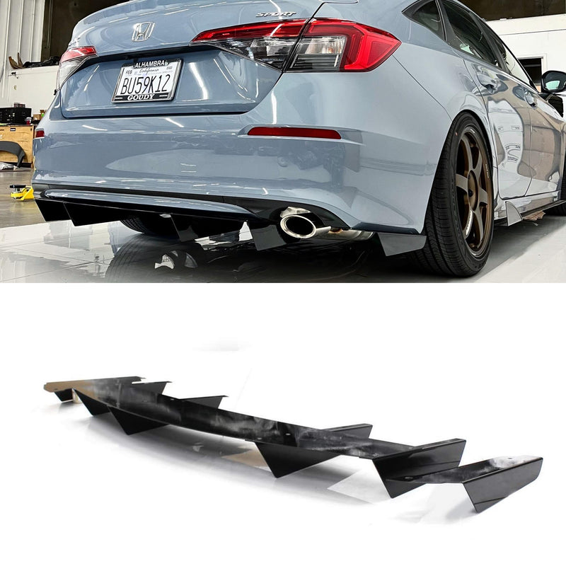 2022+ Honda Civic Sedan Rear Diffuser V1