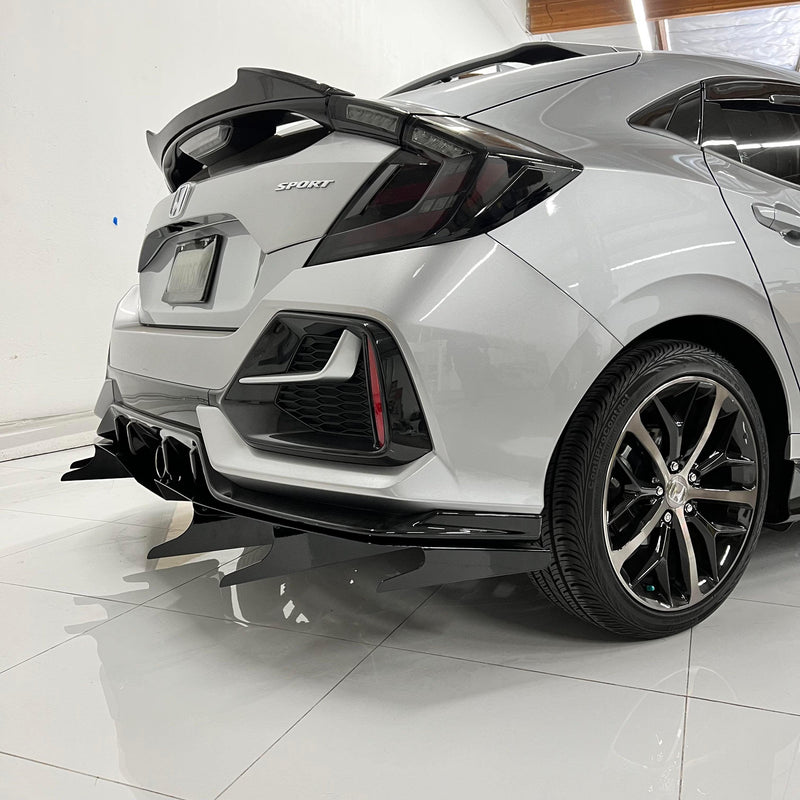 2020-2021 Honda Civic Rear Diffuser (Hatch [Sport, Sport Touring]) V5