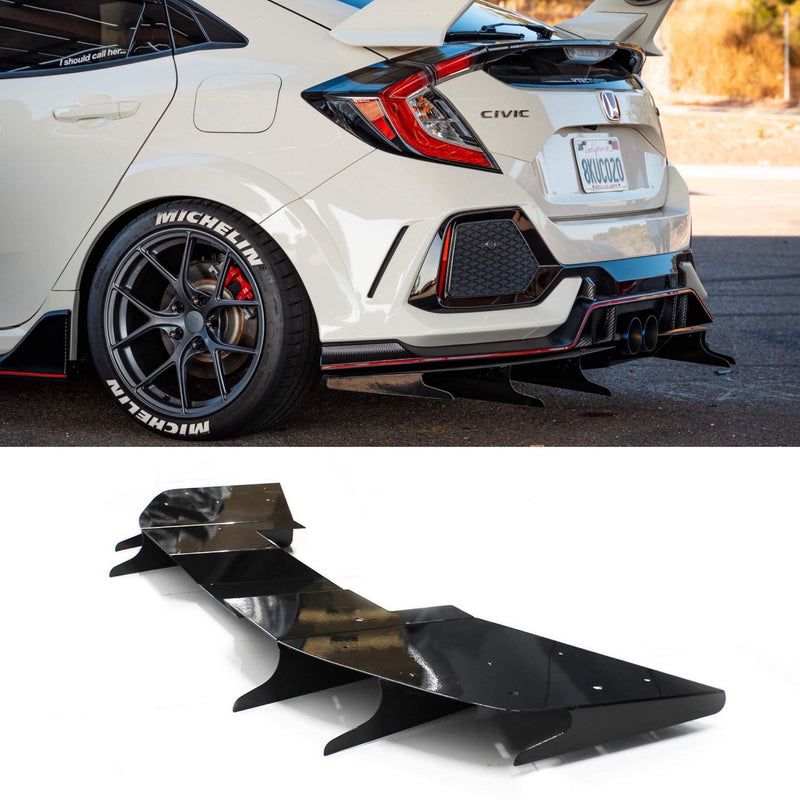 2017-2021 Honda Civic Type-R Rear Diffuser V5