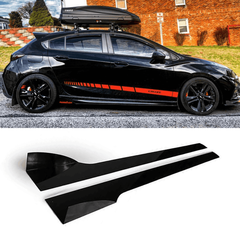 2016-2017 Chevrolet Cruze Side Skirt Extension V2