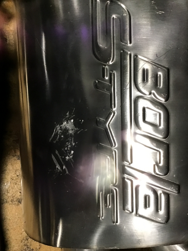 Borla 2016 Chevy Camaro 6.2L AT/MT S-Type Rear Section Exhaust w/o Dual Mode Valves (OpenBox)