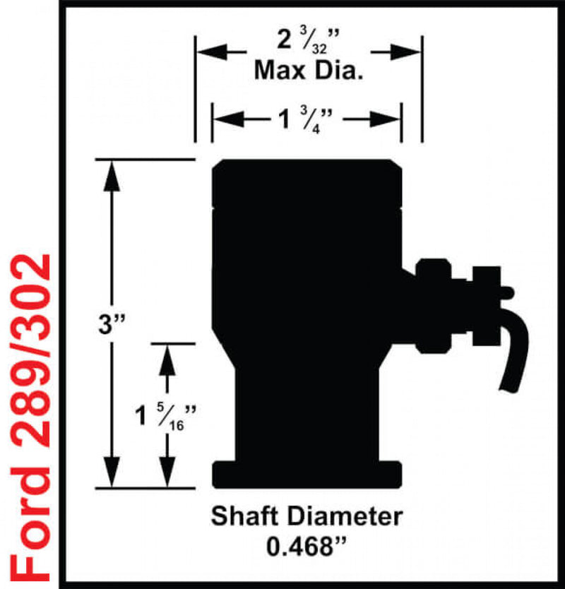 Ford 289/302 CAM Sync Plug