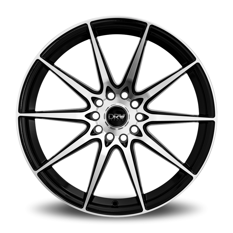 DRW Wheels D19 18x8 5x100/114.3 38 73.1 Gloss Black