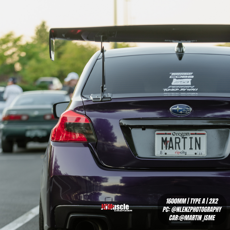 JDMuscle 15-21 WRX/STI VS Style Full Carbon Fiber Euro GT Wing