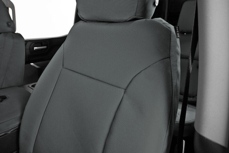 Covercraft 21-24 Chevy Tahoe/ Endura PrecisionFit Custom Third Row Seat Covers - Charcoal/Charcoal