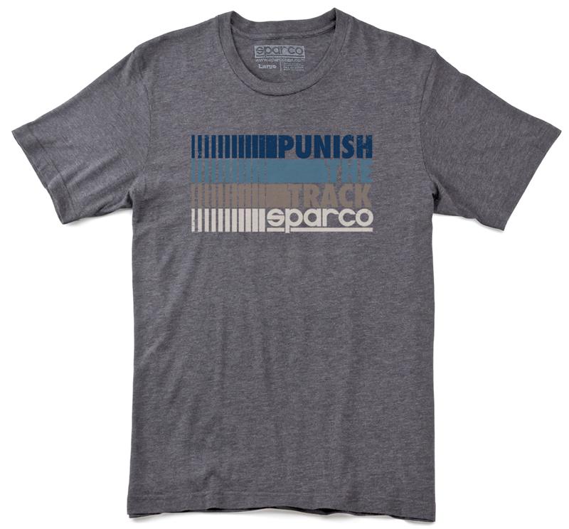 Sparco T-Shirt Punish Gry Xsml