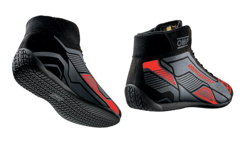 OMP Omp Sport Shoes Fia 8856-2018 Black / Red Sz 41