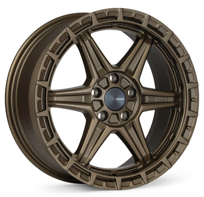Enkei Trail-Finder OVL 17x7.5 / 5x114.3 BP / ET35 / 72.6mm Bore - Matte Bronze Wheel