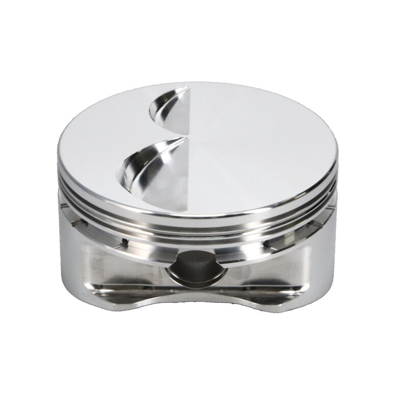 Manley Chevrolet Small Block Piston Set - 4.030in Bore 1.550in CH, -4.00 CC