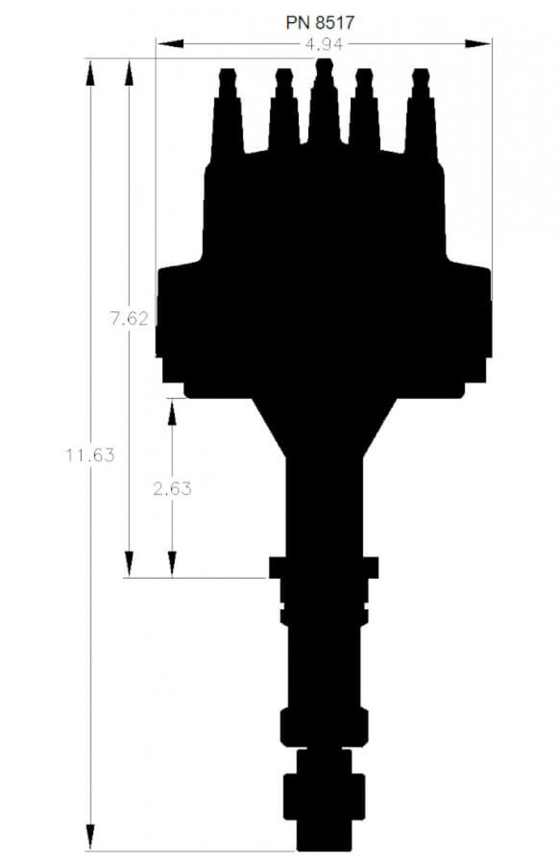 Buick V8 400-455 Billet Distributor