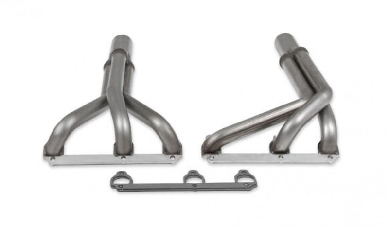 Flowtech GM 2.8-3.4L V6 Uprght D-Port Hdr 1.5 In  Exhaust Header