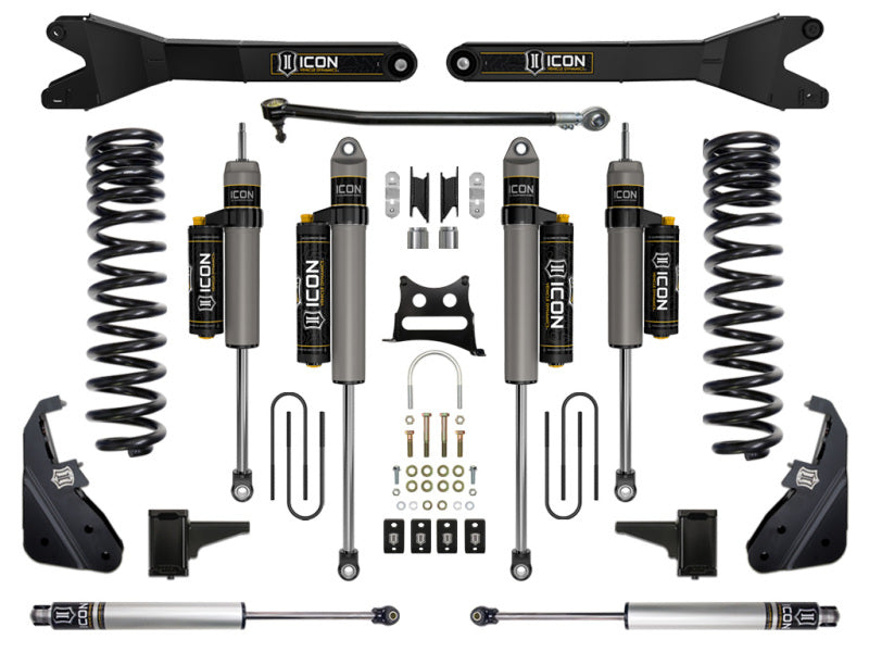 ICON 17-19 Ford F250/F350 4.5in Stage 5 Suspension System w/ Radius Arms