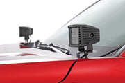 LED Light Kit | Ditch Mount | 2" Black Pair | Amber DRL | Toyota Tacoma (24-25)