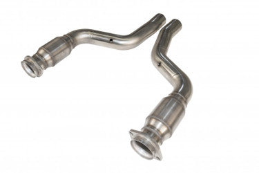 Kooks 08-15 Dodge Charger/Challenger SRT8 3in x OEM SS GREEN Catted Connection Pipes