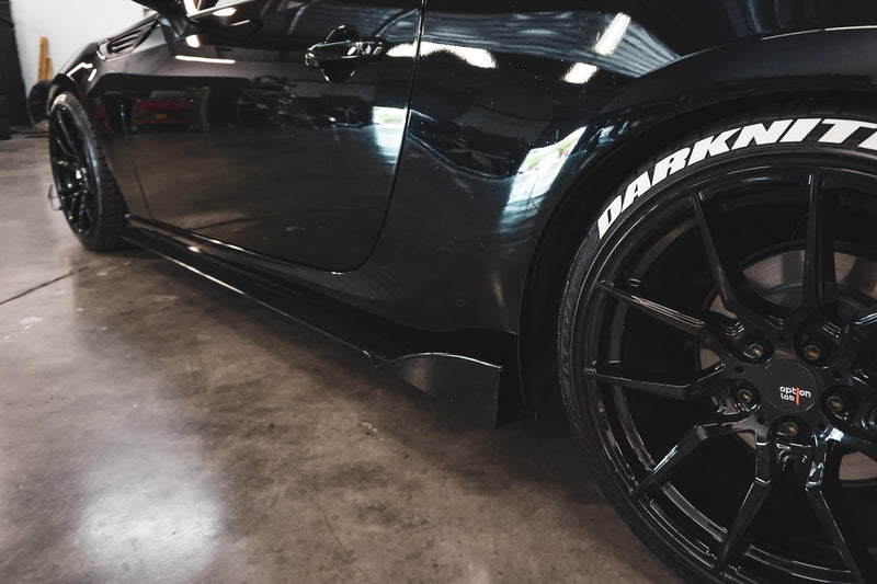 2013 - 2019 Subaru Brz/ Scion Frs Side Skirt Extension V2