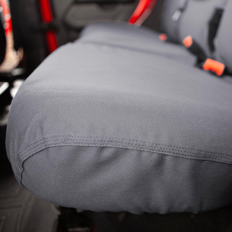 Covercraft 23-24 Toyota Sequoia-60/40;2nd Carhartt SeatSaver Custom Second Row Seat Covers - Gravel