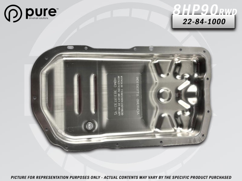 Pure Drivetrain 8HP90 Transmission Pan - RWD