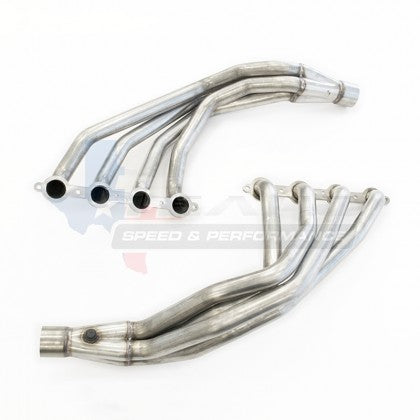 TSP C6 Corvette 1-7/8-inch long tube headers with catted X-pipe