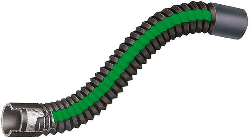 Gates 68-76 Ford F Series V-8 360 Lower Flexible HD Coolant Hose