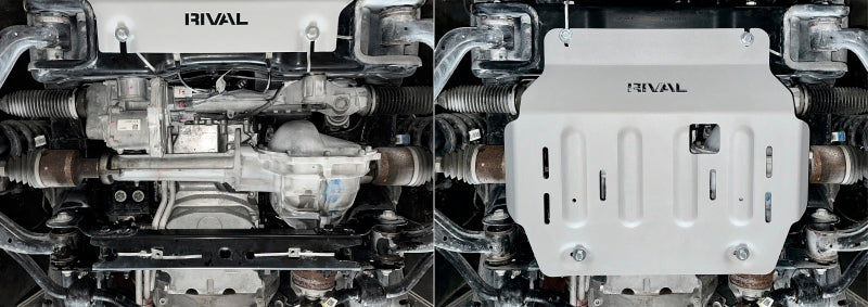 RIVAL 2015-Present Ford F150 Aluminum Engine Skid Plate Except 2.7